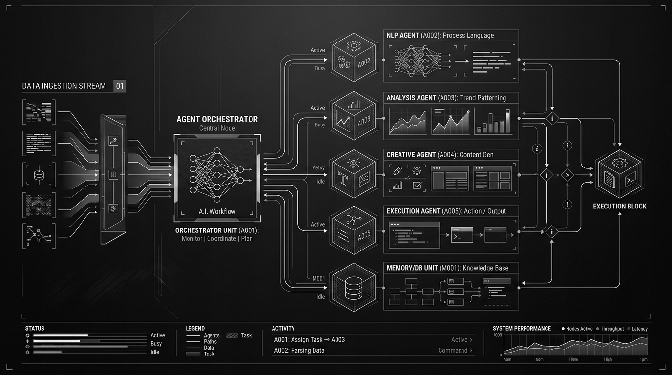 MPS Monochrome AI Agent Architecture